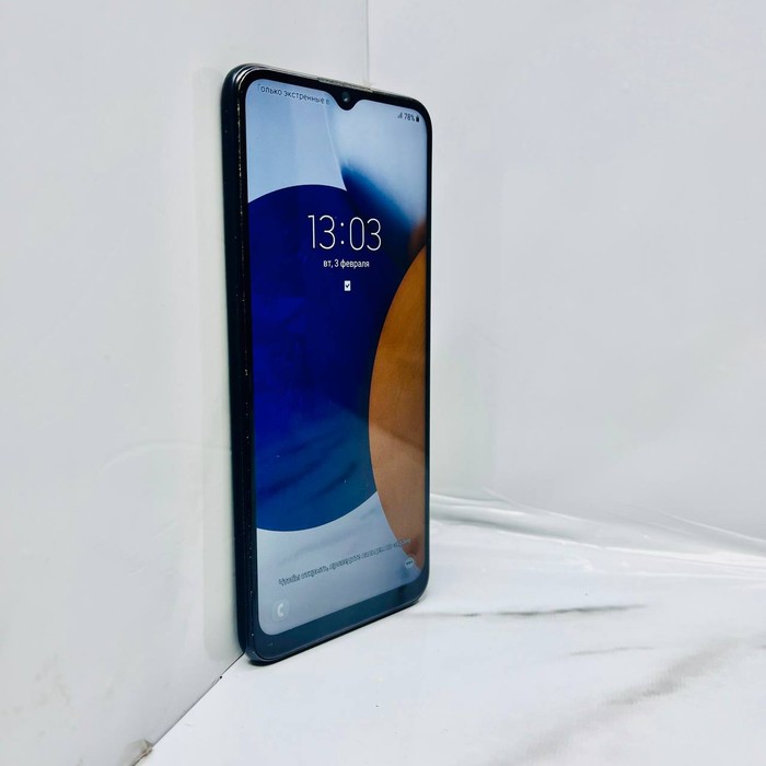 Смартфон Samsung Galaxy A03 4/64 Черный