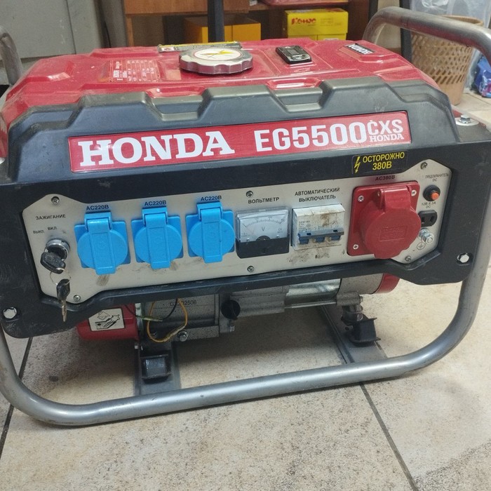 Электрогенератор Honda EG 5500CXS