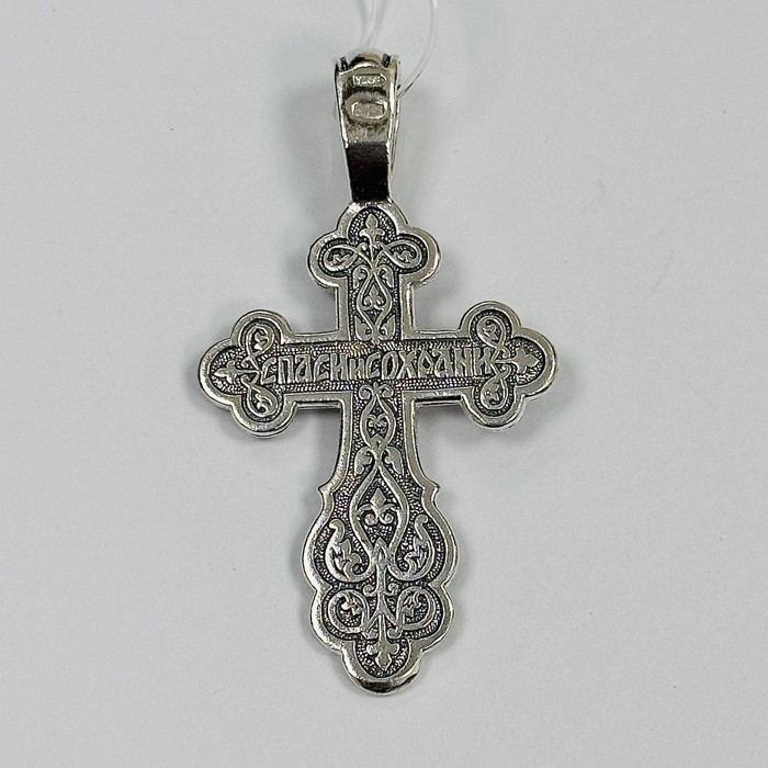 Крест Серебро 925