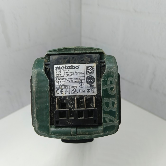 Сабельная пила metabo SSE 18 LTX Compact