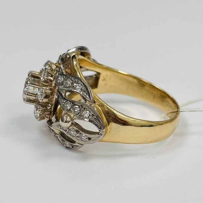 Premium Кольцо Золото 750