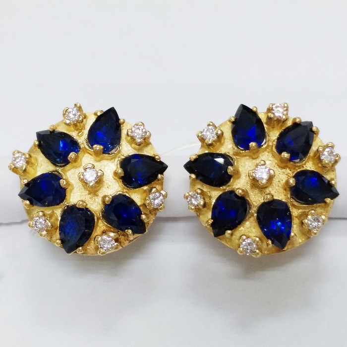 Premium Серьги Золото 750