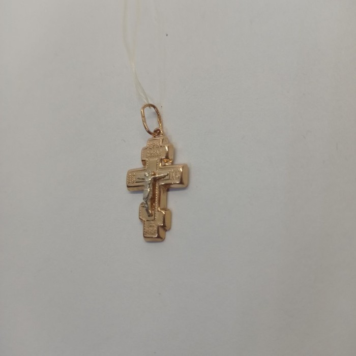Крест Золото 585