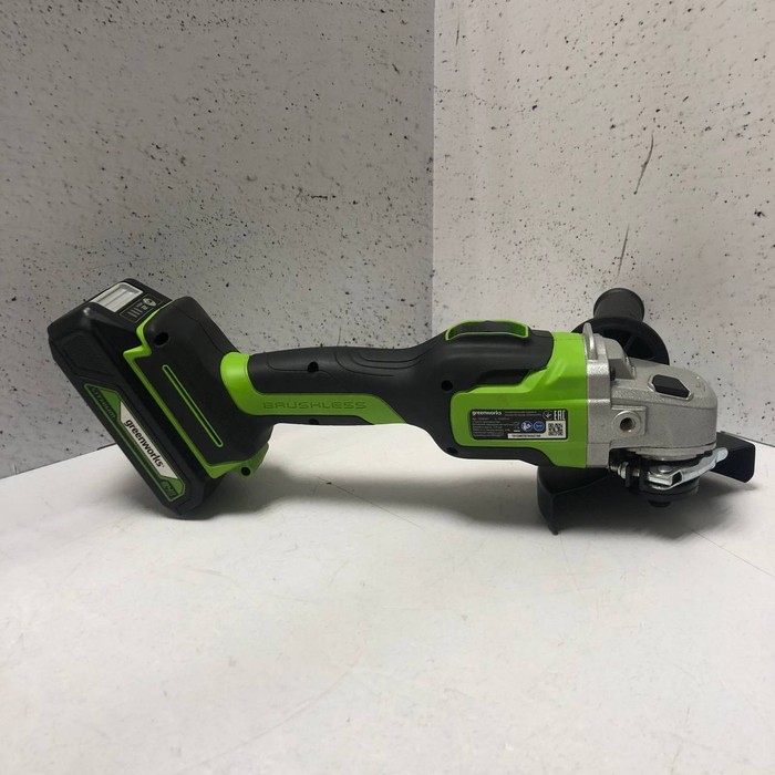 Болгарка GreenWorks GD24AGK2