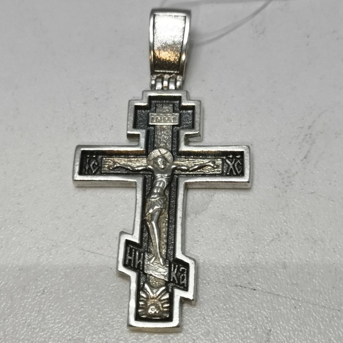 Крест Серебро 925