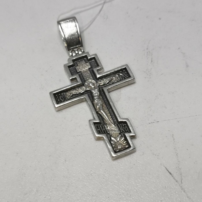Крест Серебро 925