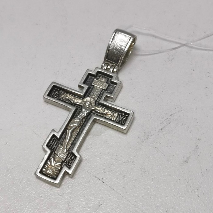Крест Серебро 925