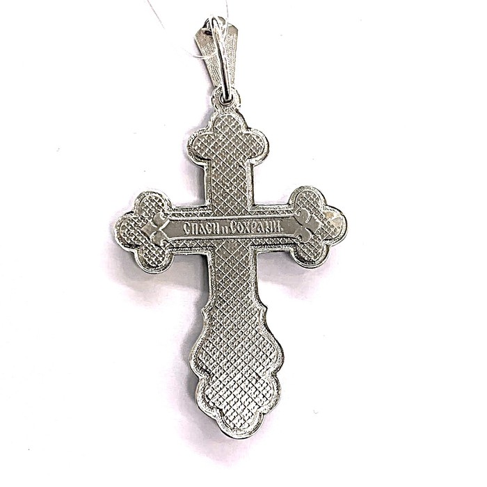 Крест Серебро 925