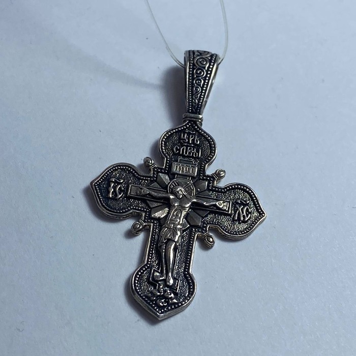 Крест Серебро 925