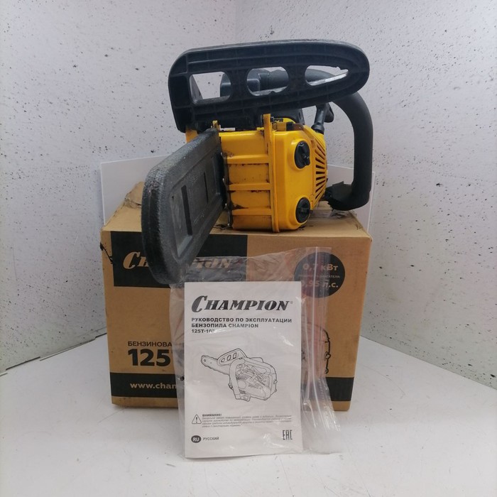 Бензопила CHAMPION 125T-10
