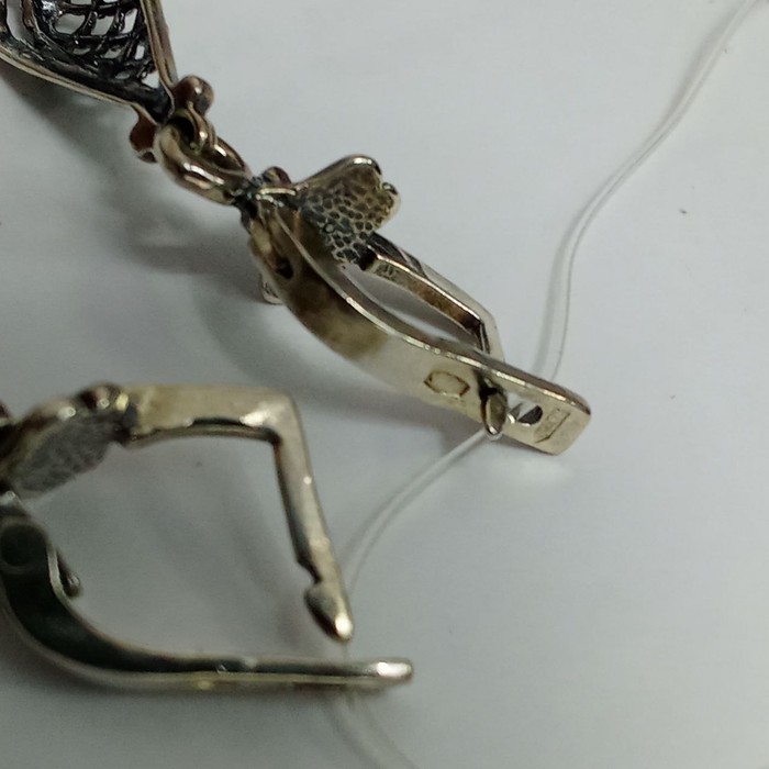 Серьги Серебро 925