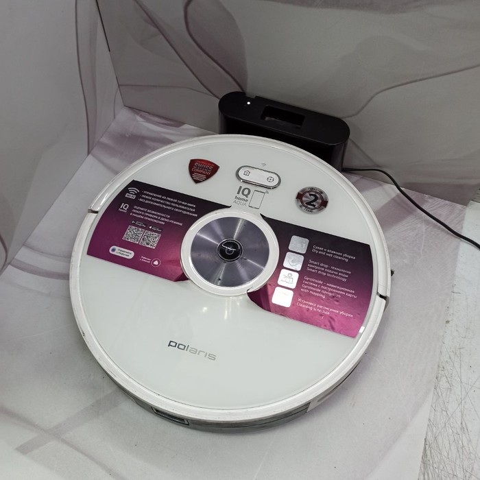 Робот-пылесос Polaris pvcr 3200 iq home aqua