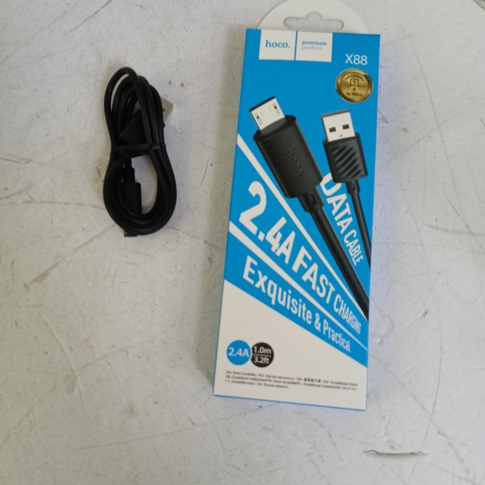 Зарядный кабель Hoco X88 Micro-USB