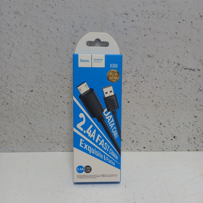 Зарядный кабель Hoco X88 Micro-USB