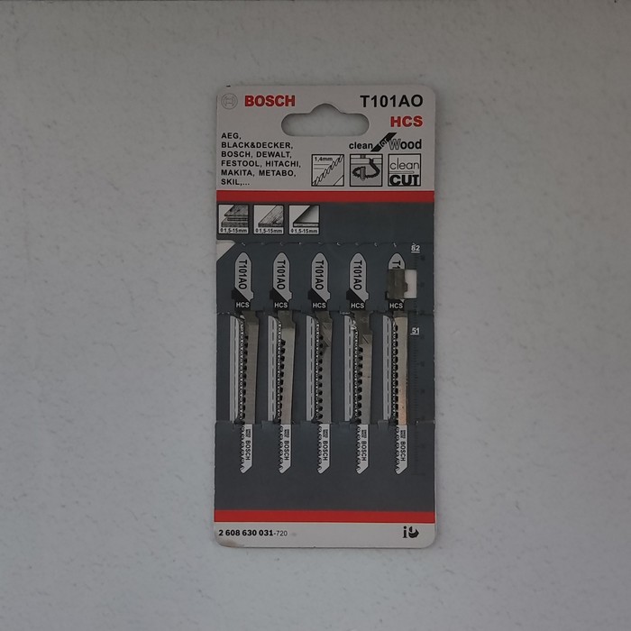 Пилки Bosch T101AO