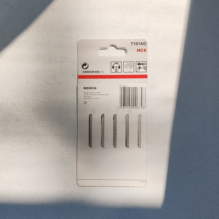 Пилки Bosch T101AO
