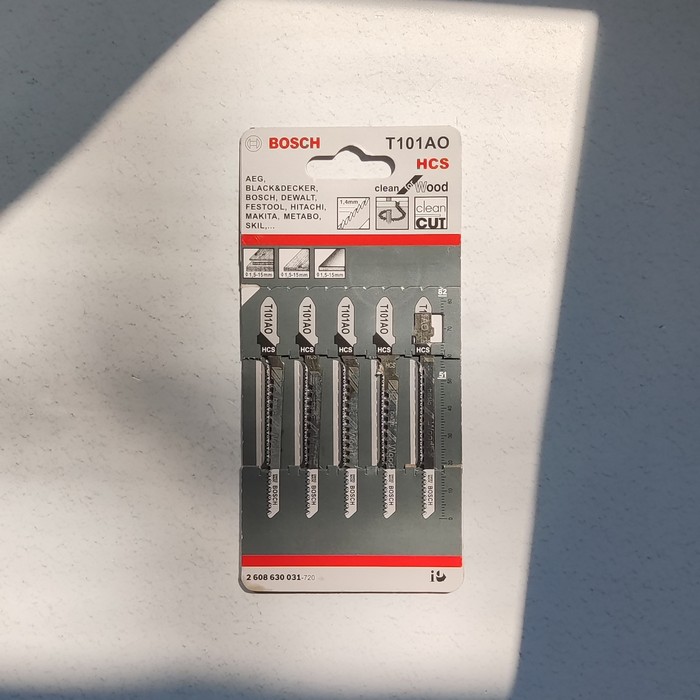 Пилки Bosch T101AO