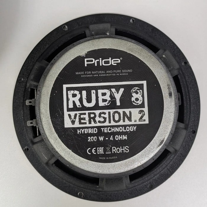 Сабвуфер PRIDE Ruby 8" v.2