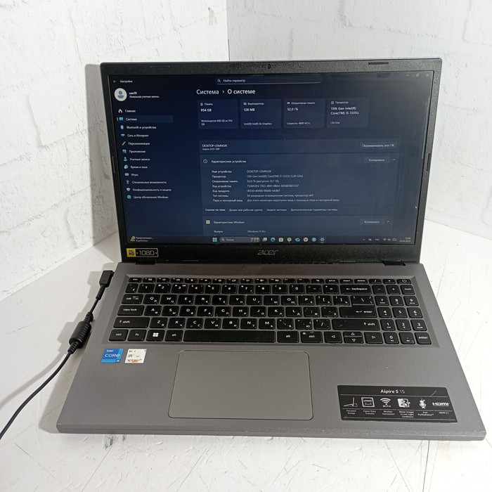 Ноутбук Acer A515