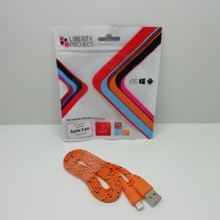 Зарядный кабель lightning-usb NoName
