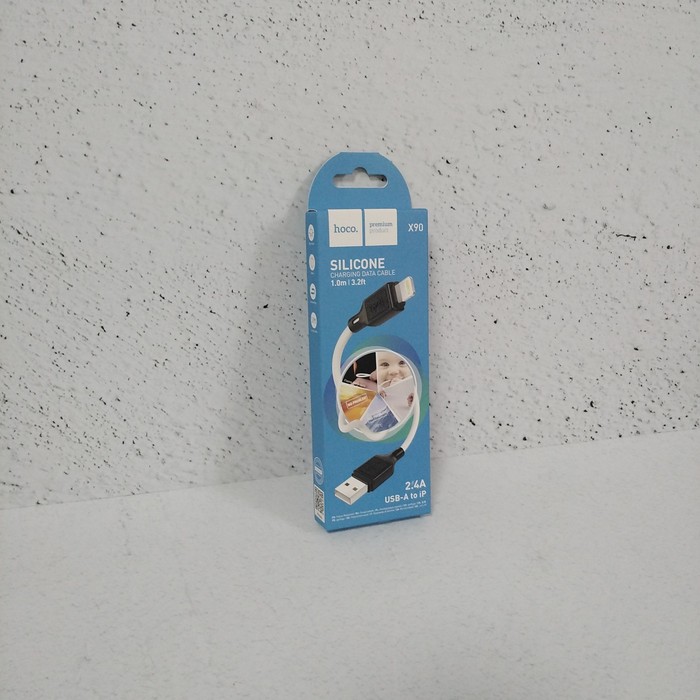 Зарядный кабель lightning-usb Hoco X90