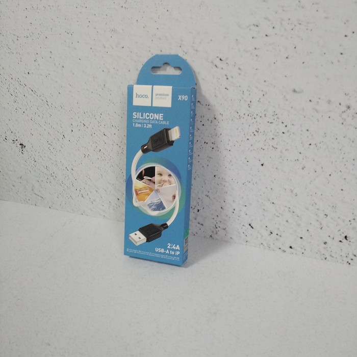 Зарядный кабель lightning-usb Hoco X90