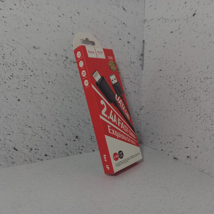 Зарядный кабель lightning-usb Hoco X88