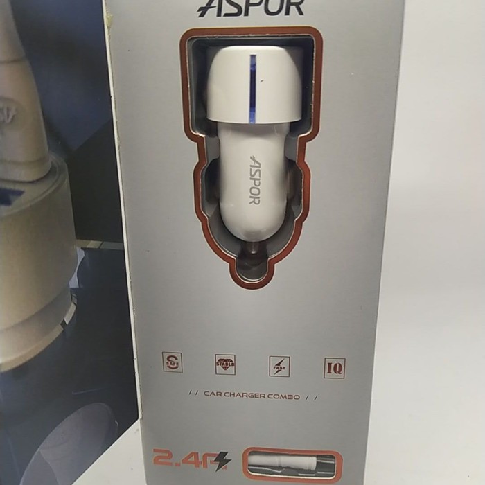 Автомобильное зарядное устройство Aspor A905 iPhone