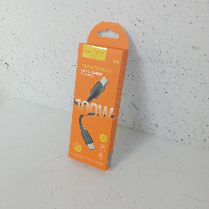 Зарядный кабель Hoco X96 Type-C/Type-C 100W