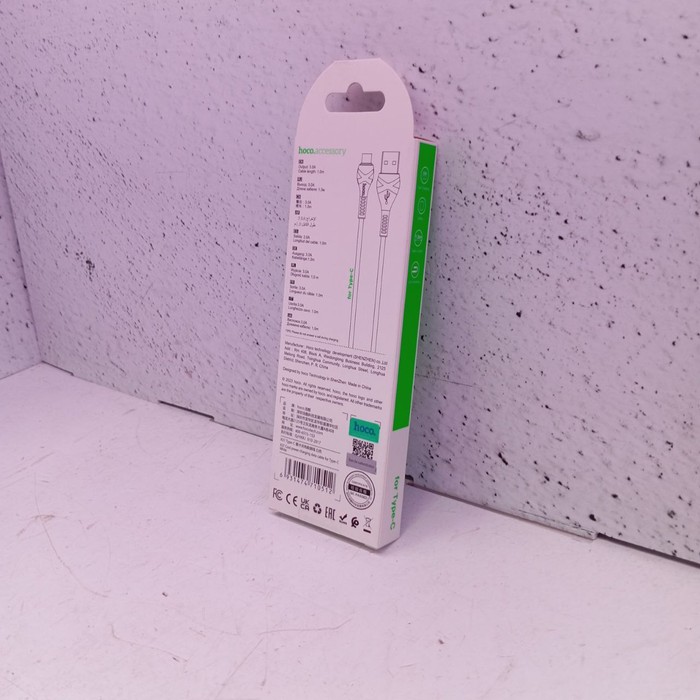 Зярядный кабель TypeC-usb Hoco X59 Type-C