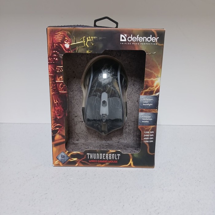 Мышь Defender THUNDERBOLT WIRED GAMING MOUSE