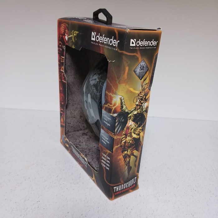 Мышь Defender THUNDERBOLT WIRED GAMING MOUSE