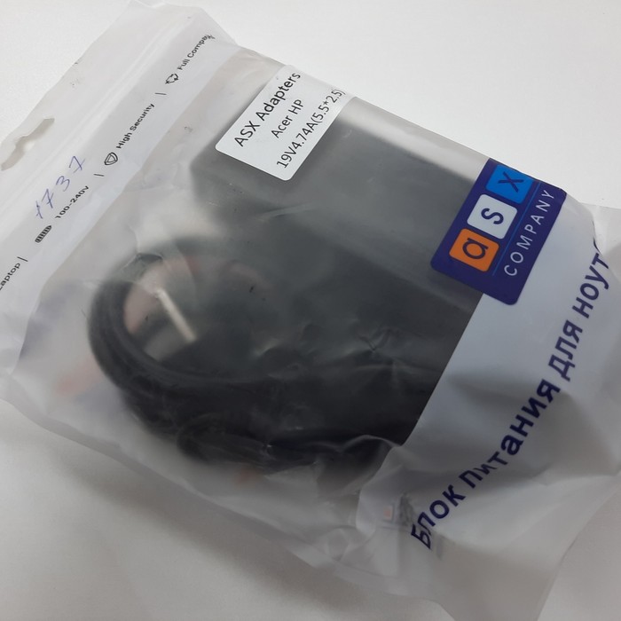 Аксессуар ASX 19V-4.74A (5.5*2.5)