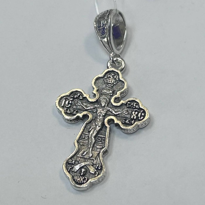 Крест Серебро 925