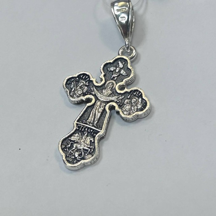 Крест Серебро 925