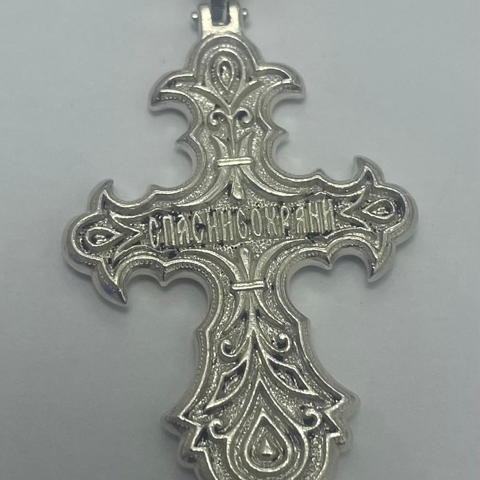 Крест Серебро 925