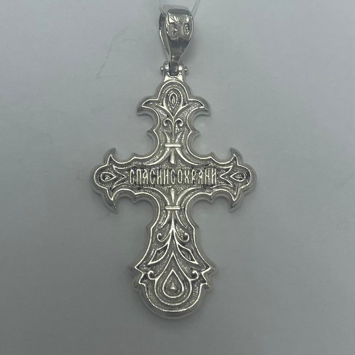 Крест Серебро 925