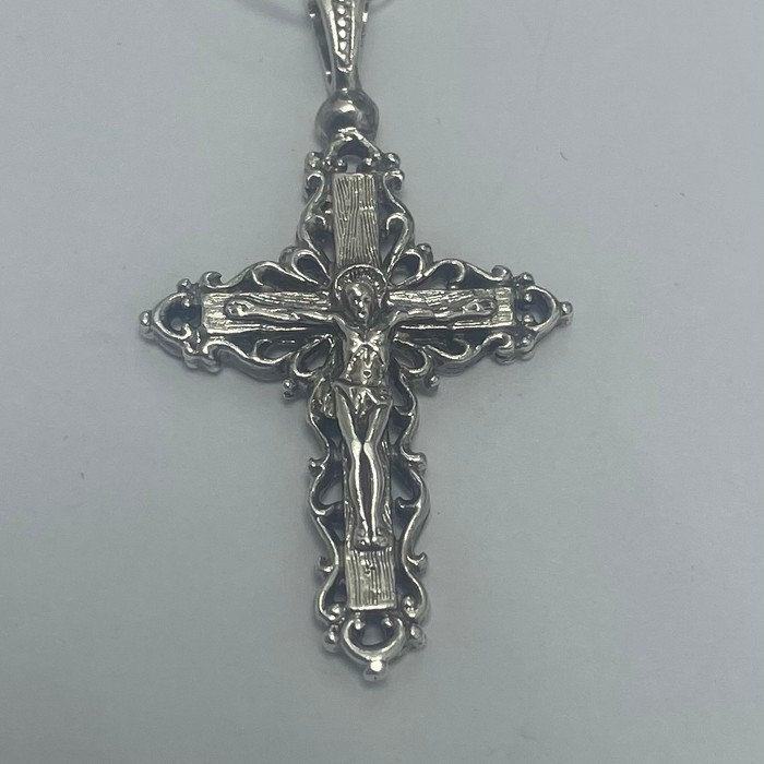 Крест Серебро 925