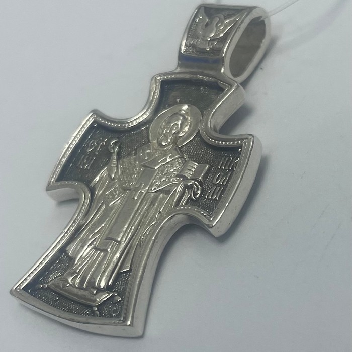 Крест Серебро 925