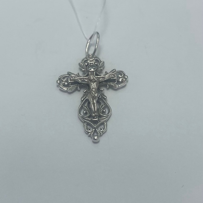 Крест Серебро 925