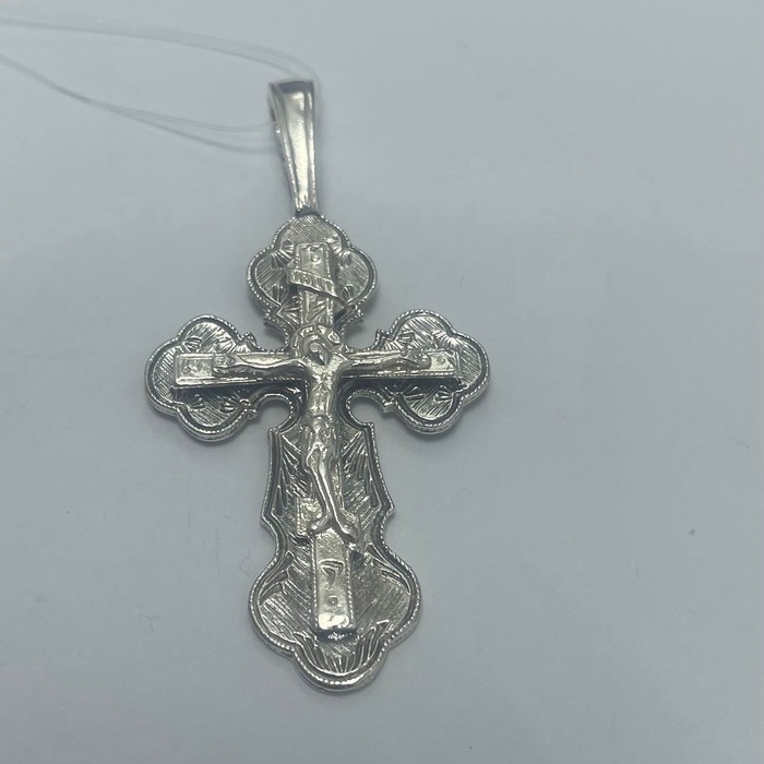 Крест Серебро 925