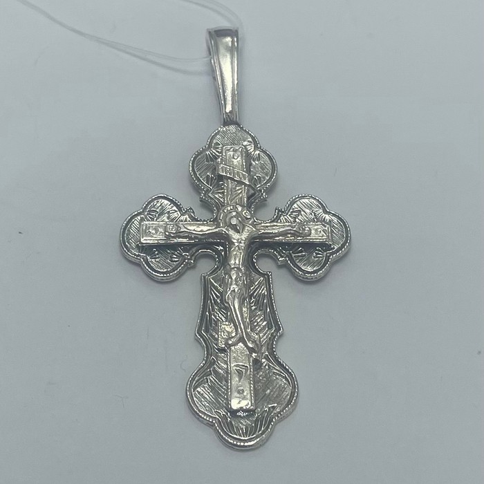 Крест Серебро 925