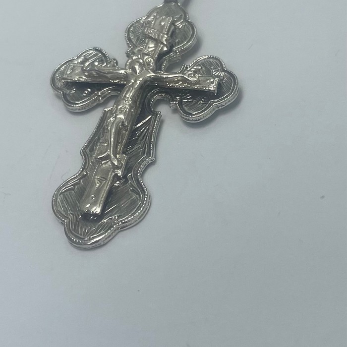 Крест Серебро 925