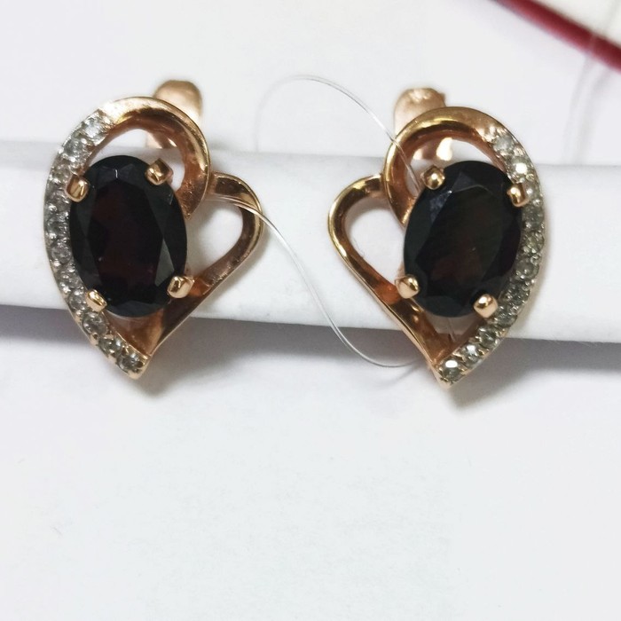Premium Серьги Золото 585