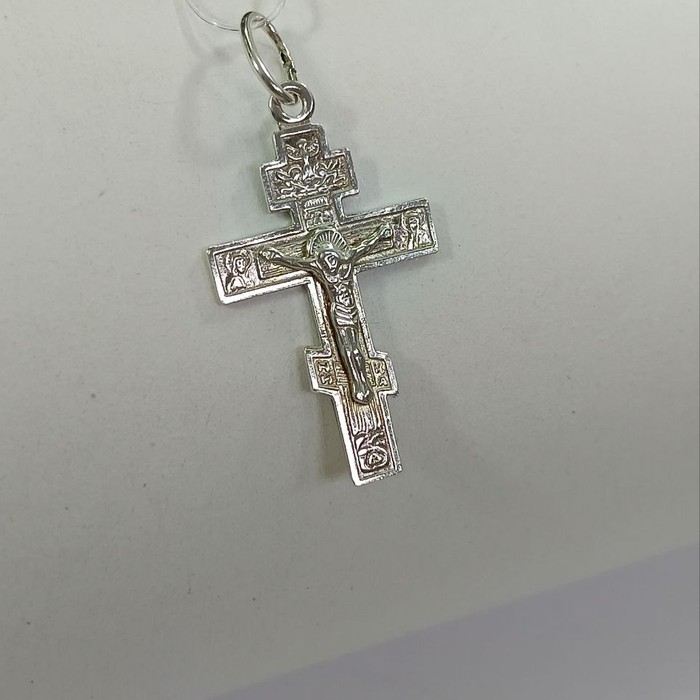 Крест Серебро 925