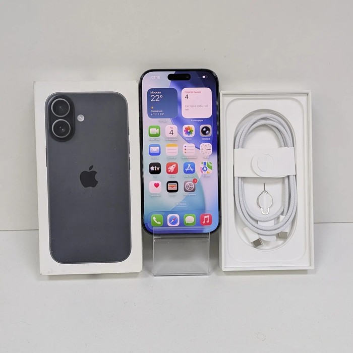 Смартфон Apple iPhone 17 8/256 Черный