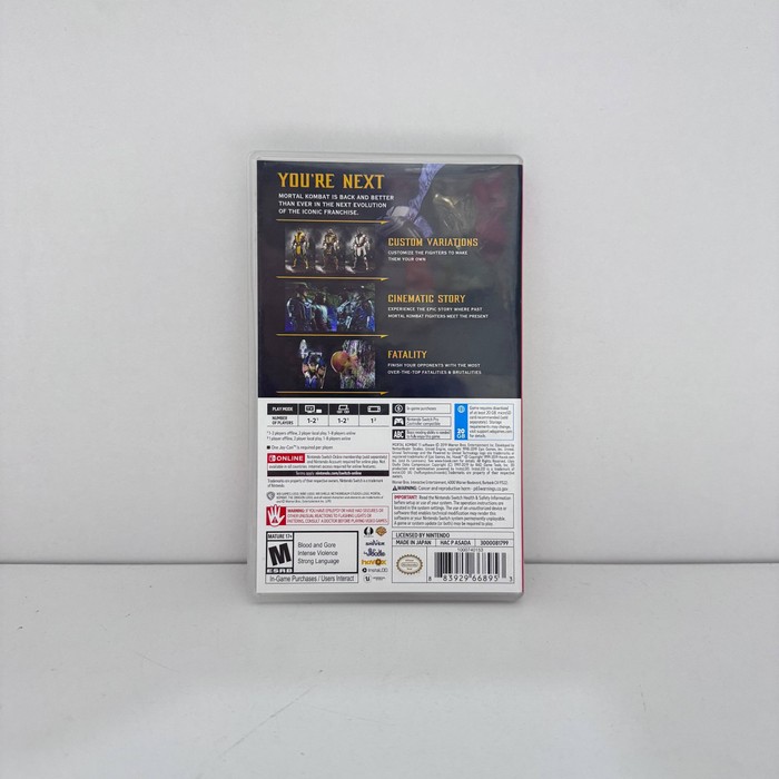 Диск Nintendo Mortal Kombat 11