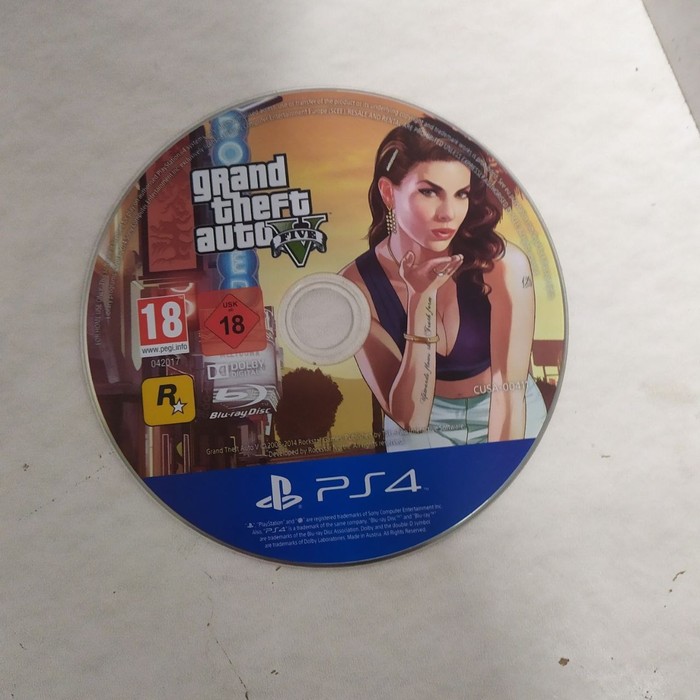 Диск Sony PlayStation 4 GTA 5