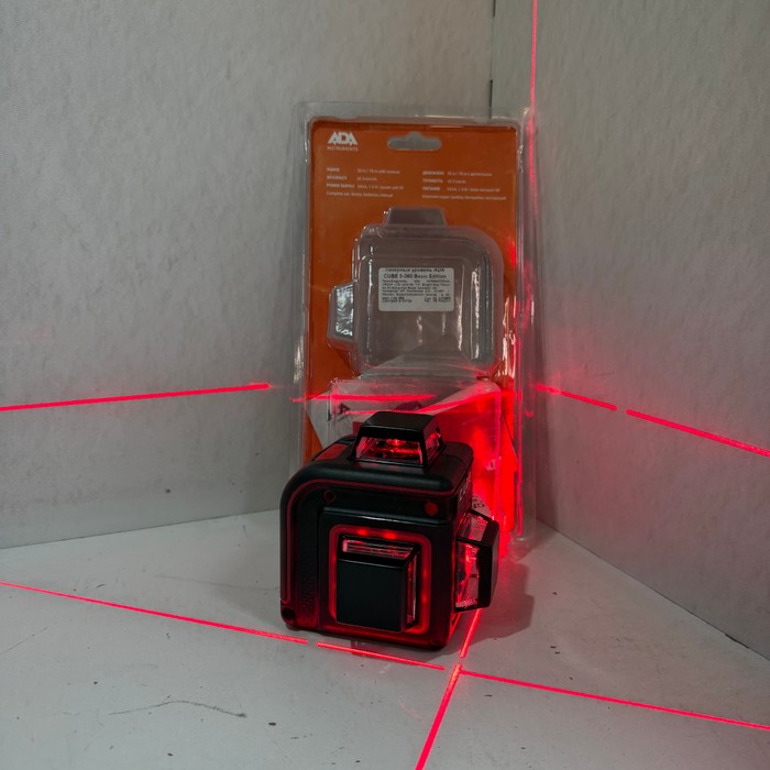 Лазерный уровень Cube 3-360 Red