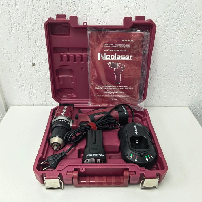 Шуруповерт Neolaser ncdb-40-v